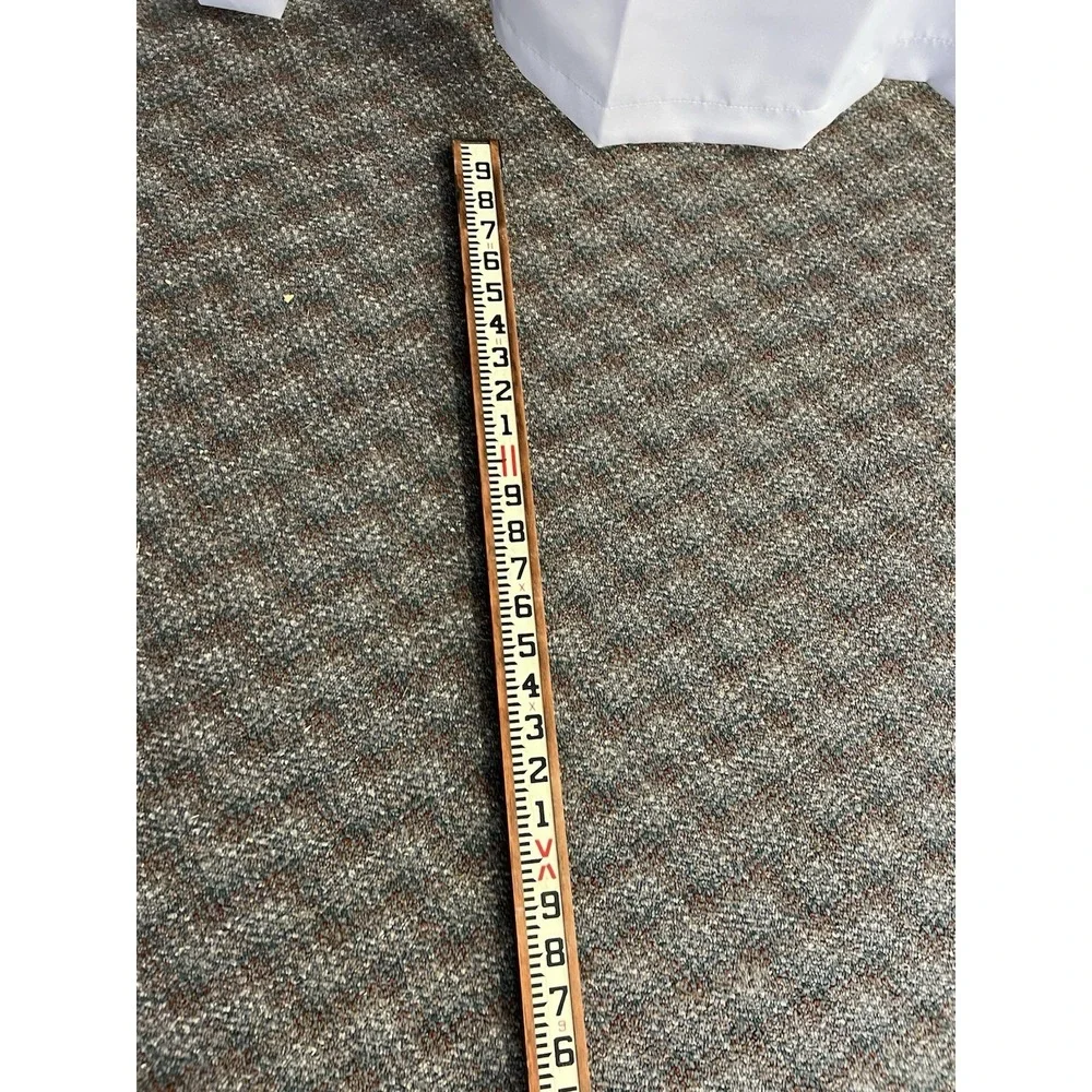 Vintage 11' WOOD MEASURING STICK grade rod rule surveying leveling story pole